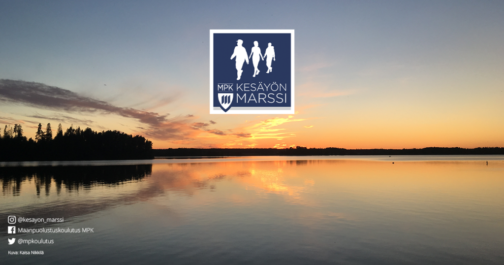 HELSINGIN RAUHANTURVAAJAT KESÄYÖN MARSSILLA 8.6.2024