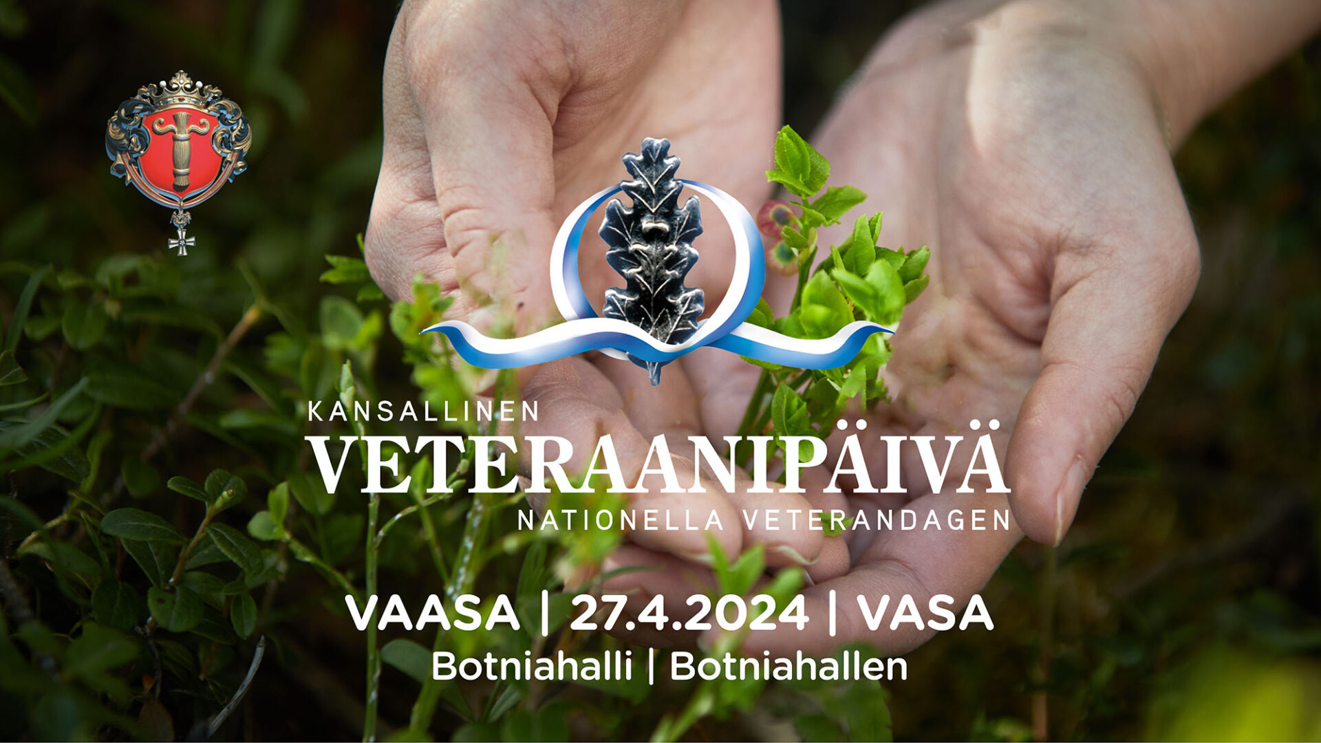Kansallisen veteraanipäivän juhlallisuudet Vaasa